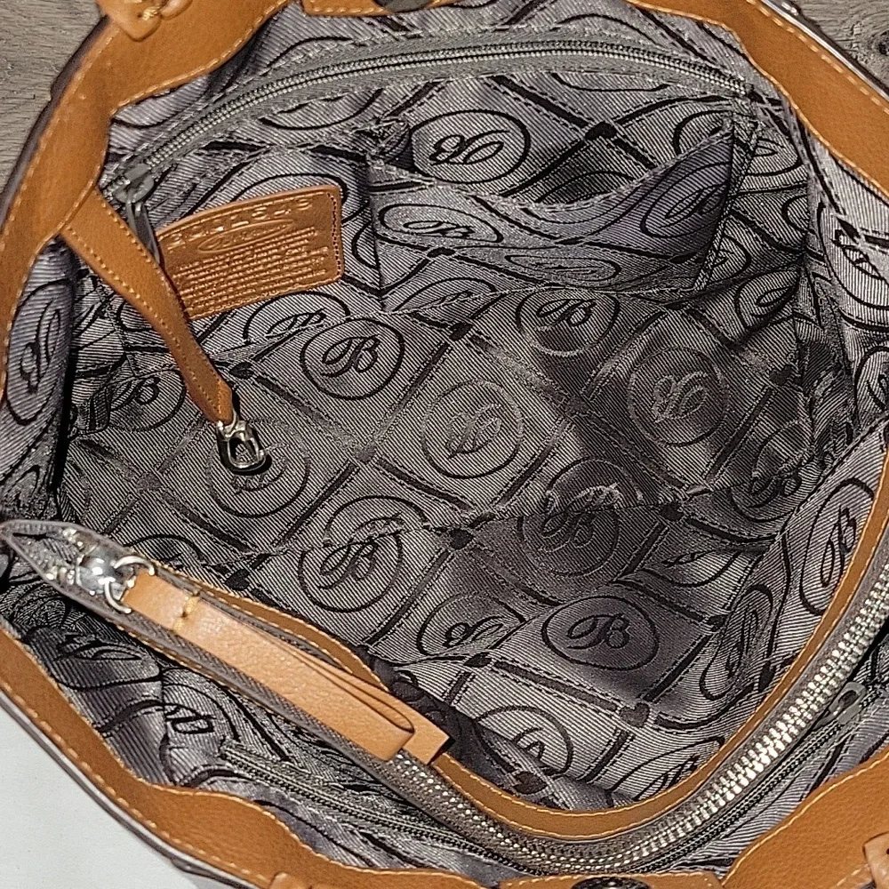 Brighton Ferrara Brown Leather Tote Bag